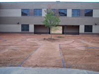 Courtyard Construction Phase