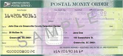 Money Order Example