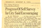 1954 Newspaper article