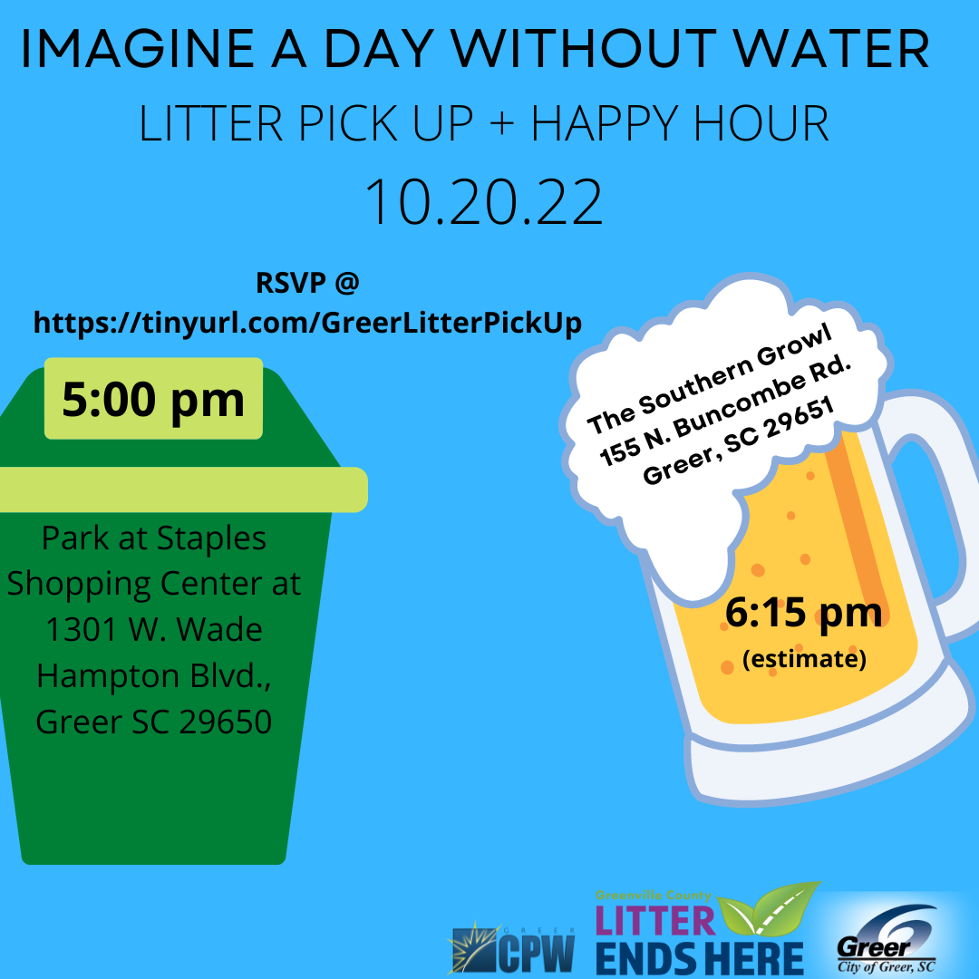 Imagine a Day Without Water Litter Cleanup