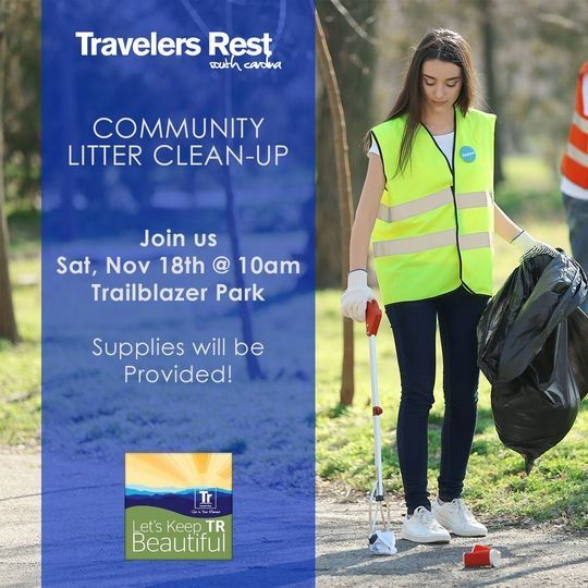 Travelers Rest Community Litter Cleanup