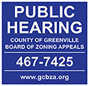 Board of Zoning Appeals Sign