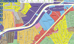 Zoning Map  Simpsonville South Carolina