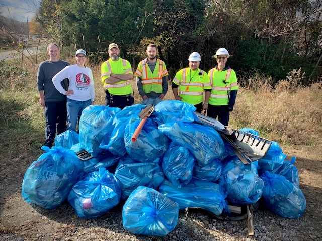 Highway 101 Litter Cleanup with SCDOT